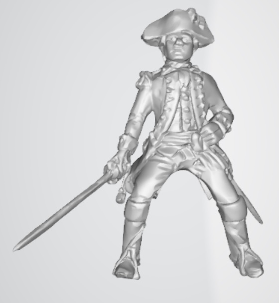 Picture of digitized AWI British mounted officer