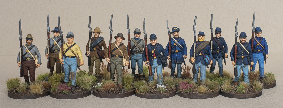 photo of various ACW figures